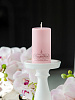 Свеча интерьерная из соевого воска CandleKraft Eco Trend Pink Mini &quot;столбик&quot; от Мастерской уюта CandleKraft