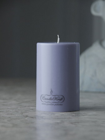 Свеча интерьерная из соевого воска CandleKraft EcoTrend Lavender Maxi &quot;столбик&quot; от Мастерской уюта CandleKraft