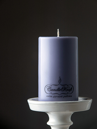 Свеча интерьерная из соевого воска CandleKraft EcoTrend Lavender Medium &quot;столбик&quot; от Мастерской уюта CandleKraft