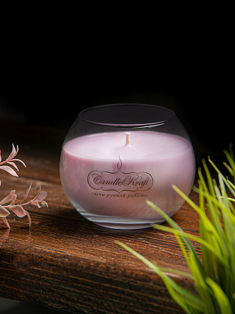 Свеча ароматическая CandleKraft Lilac Flora &quot;Сирень&quot; от Мастерской уюта CandleKraft