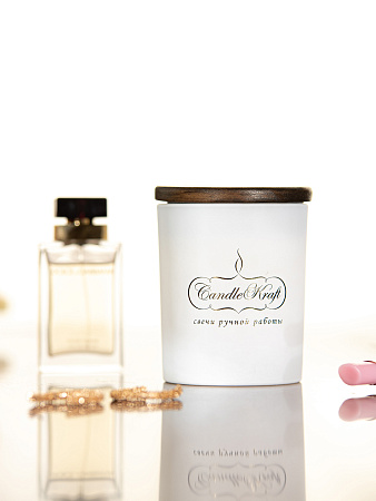 Свеча ароматическая CandleKraft Thai Lime &amp; Mango Gentle Aroma white &quot;Лайм Манго&quot; от Мастерской уюта CandleKraft