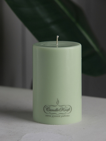 Свеча интерьерная из соевого воска CandleKraft EcoTrend Olive Maxi &quot;столбик&quot; от Мастерской уюта CandleKraft