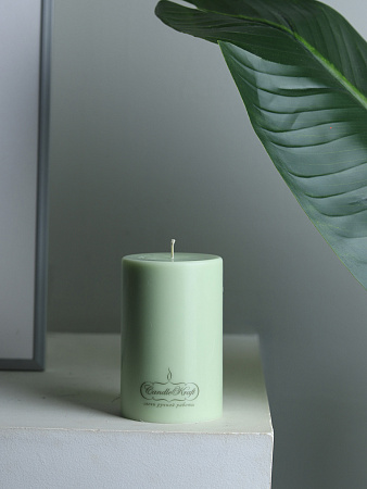 Свеча интерьерная из соевого воска CandleKraft EcoTrend Olive Maxi &quot;столбик&quot; от Мастерской уюта CandleKraft