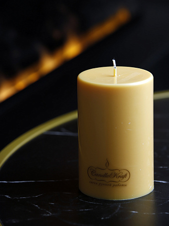 Свеча интерьерная из соевого воска CandleKraft EcoTrend Orange  Maxi&quot;столбик&quot; от Мастерской уюта CandleKraft