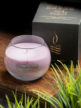 Свеча ароматическая CandleKraft Lilac Flora &quot;Сирень&quot; от Мастерской уюта CandleKraft