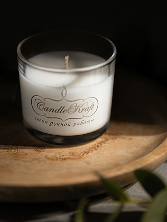 Свеча ароматическая CandleKraft Cedarwood Amber Aroma Mini &quot;Янтарный Кедр&quot; от Мастерской уюта CandleKraft