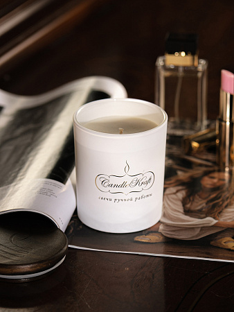 Свеча ароматическая CandleKraft Thai Lime &amp; Mango Gentle Aroma white &quot;Лайм Манго&quot; от Мастерской уюта CandleKraft