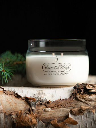 Свеча ароматическая CandleKraft Cedarwood Amber HOME SPA &quot;Янтарный Кедр&quot; от Мастерской уюта CandleKraft
