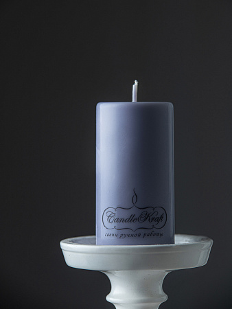 Свеча интерьерная из соевого воска CandleKraft EcoTrend Lavender Mini &quot;столбик&quot; от Мастерской уюта CandleKraft